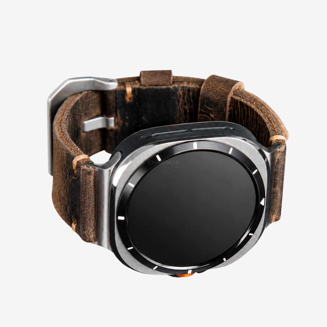 Leather Strap R01 for Samsung Galaxy Watch Ultra - Watch Band