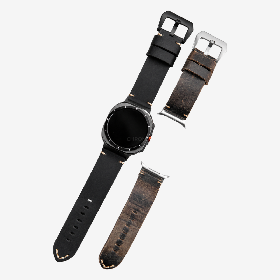 Leather Strap R01 for Samsung Galaxy Watch Ultra - Watch Band