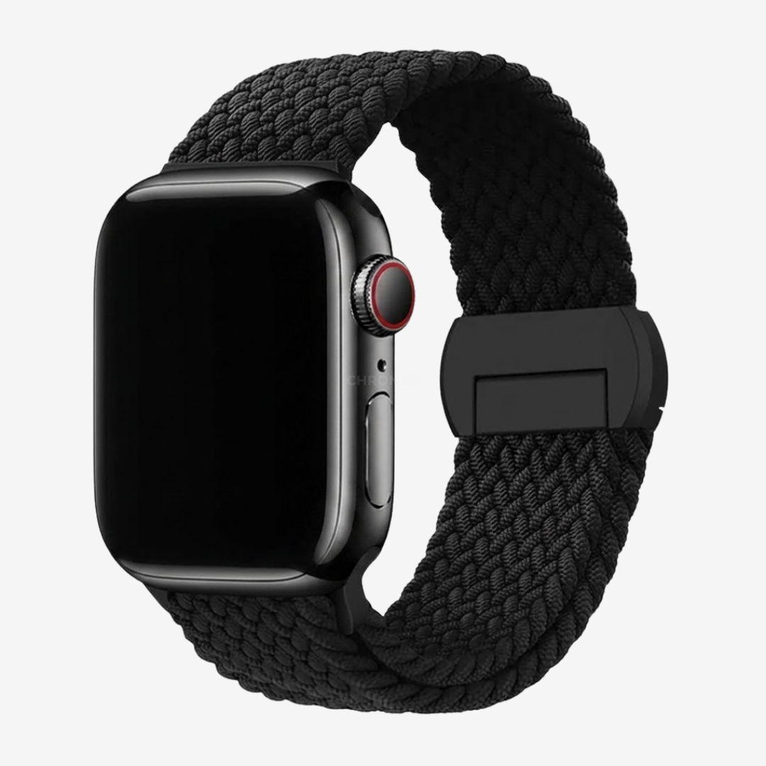 Nylon Round Buckle Band For Apple Watch - Watch Band