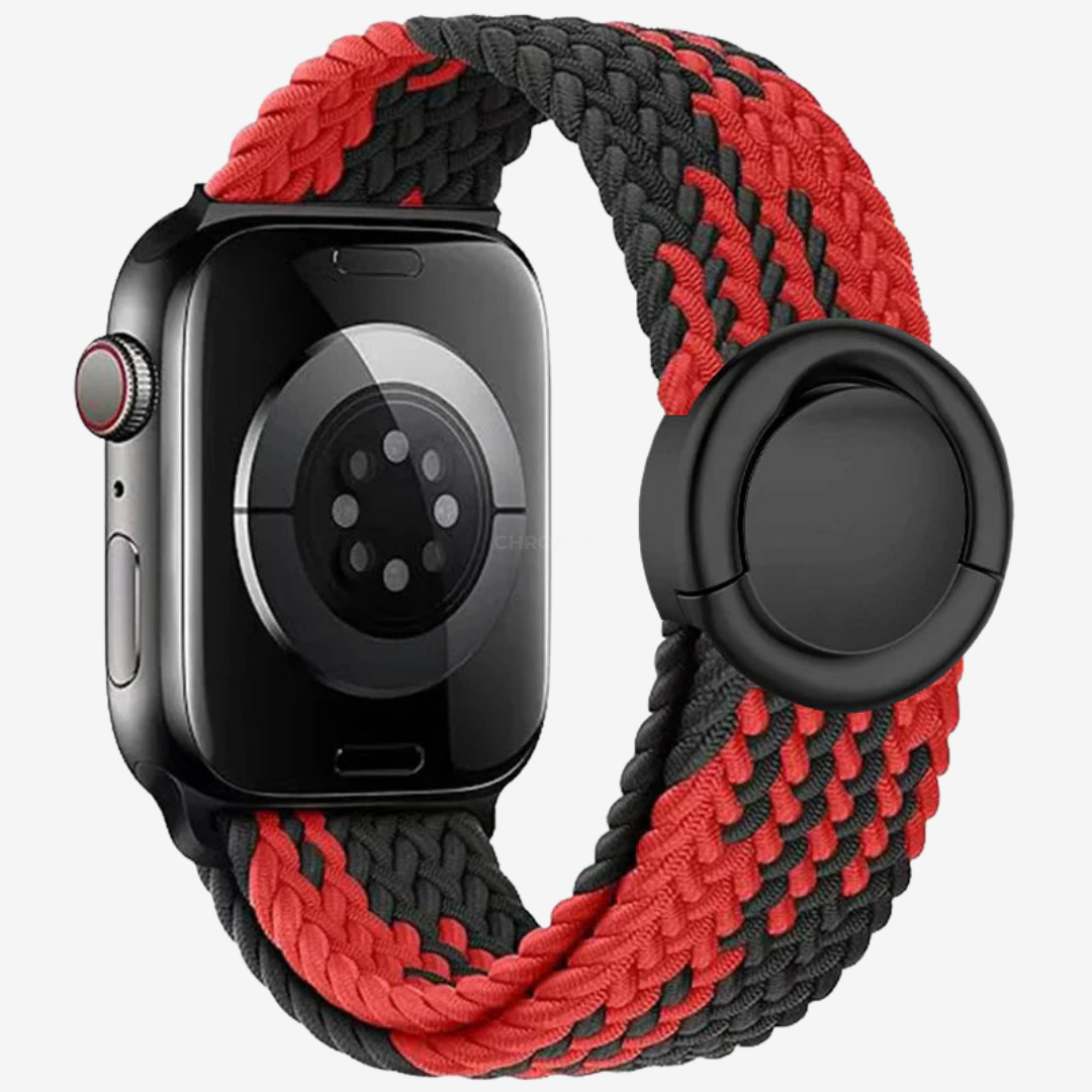 Nylon Round Buckle Band For Apple Watch - Watch Band
