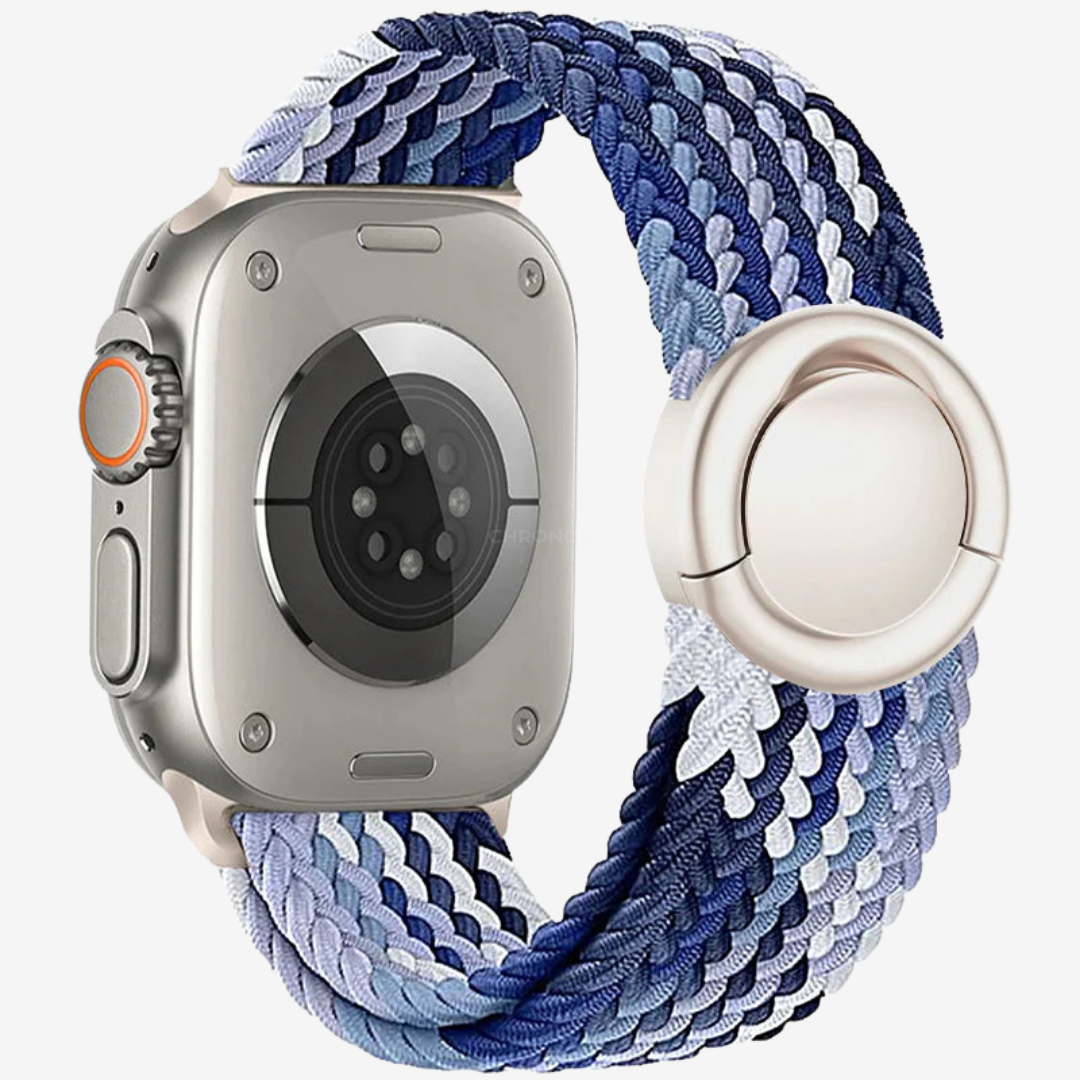 Nylon Round Buckle Band For Apple Watch - Watch Band