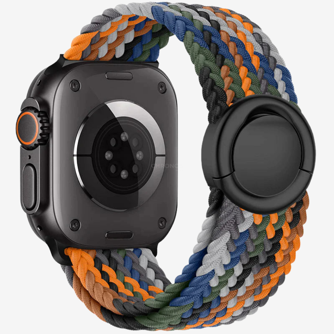 Nylon Round Buckle Band For Apple Watch - Watch Band