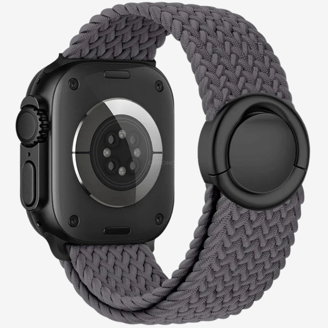 Nylon Round Buckle Band For Apple Watch - Watch Band