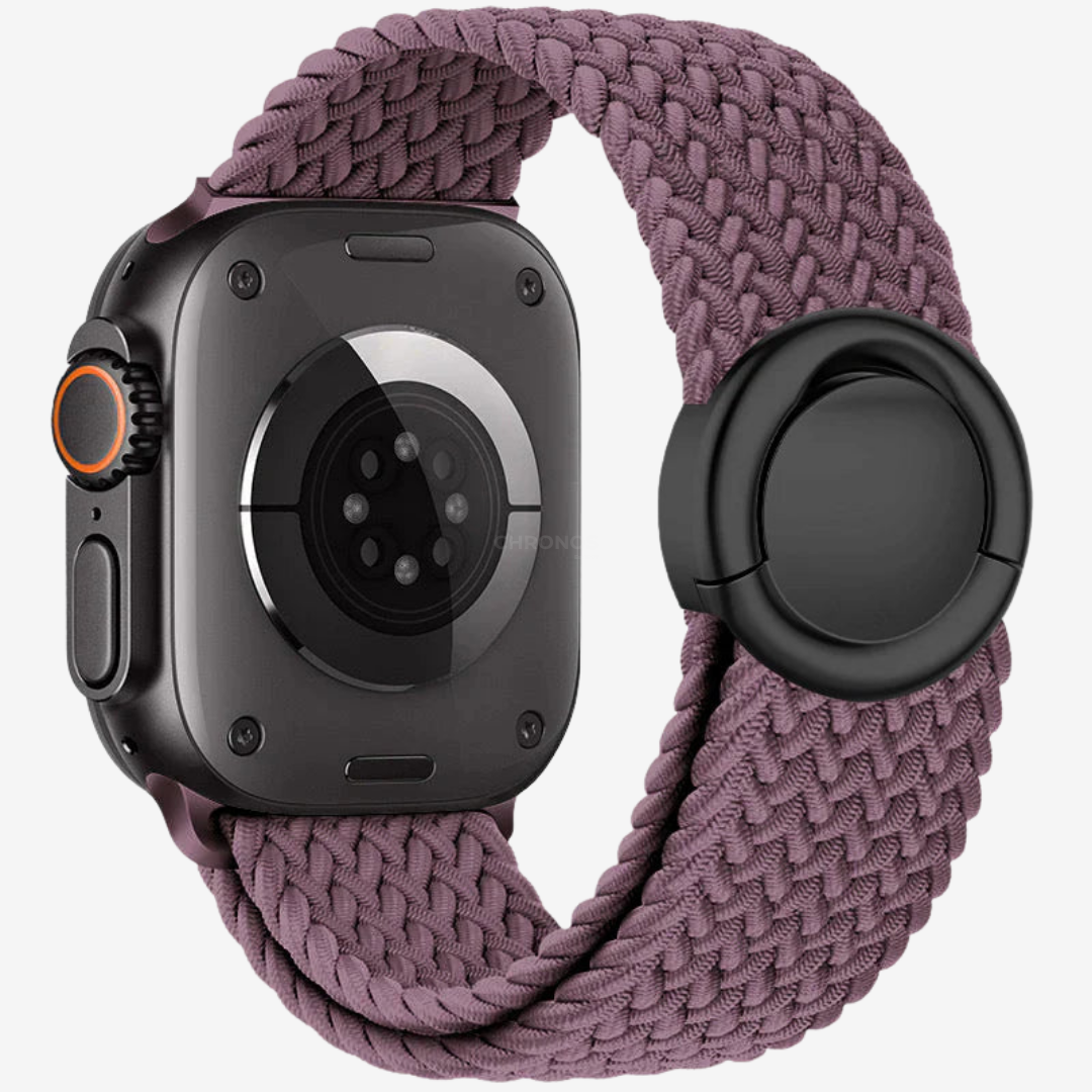 Nylon Round Buckle Band For Apple Watch - Watch Band