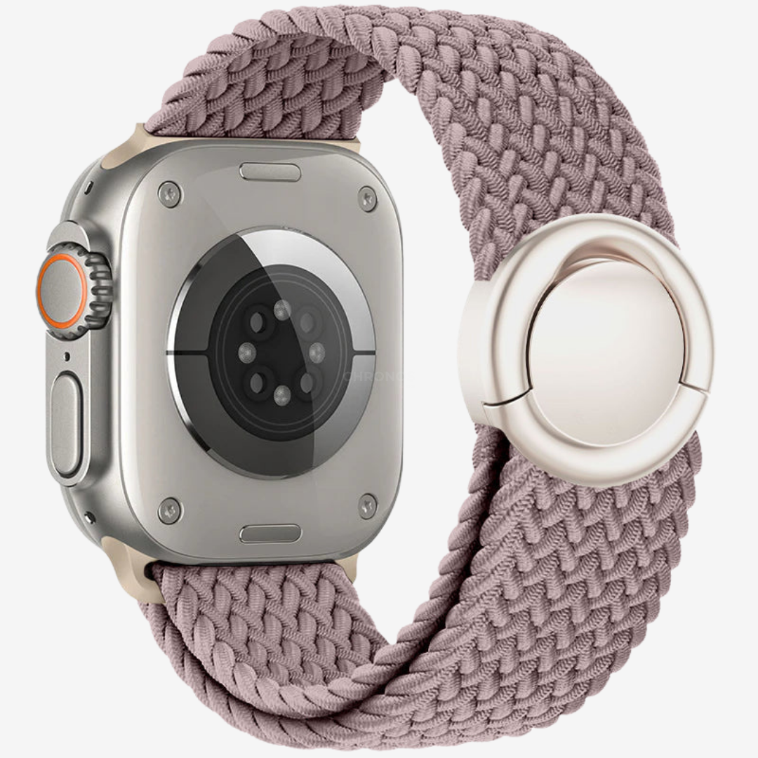 Nylon Round Buckle Band For Apple Watch - Watch Band