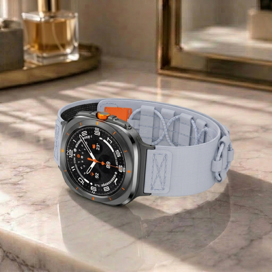 Outdoor Tactical Nylon Strap For Samsung Watch Ultra - Watch Band