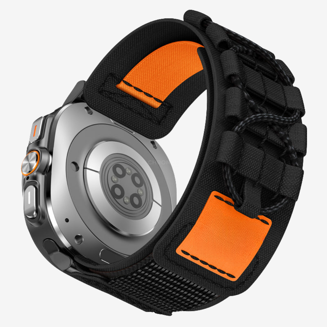 Outdoor Tactical Nylon Strap For Samsung Watch Ultra - Watch Band