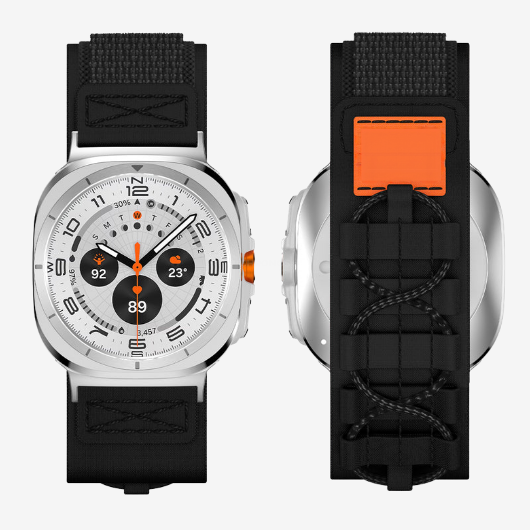 Outdoor Tactical Nylon Strap For Samsung Watch Ultra - Watch Band