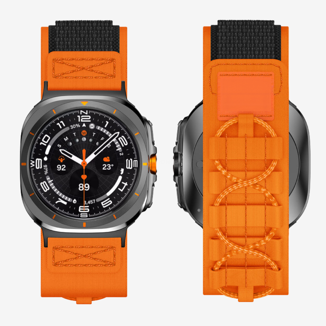 Outdoor Tactical Nylon Strap For Samsung Watch Ultra - Watch Band