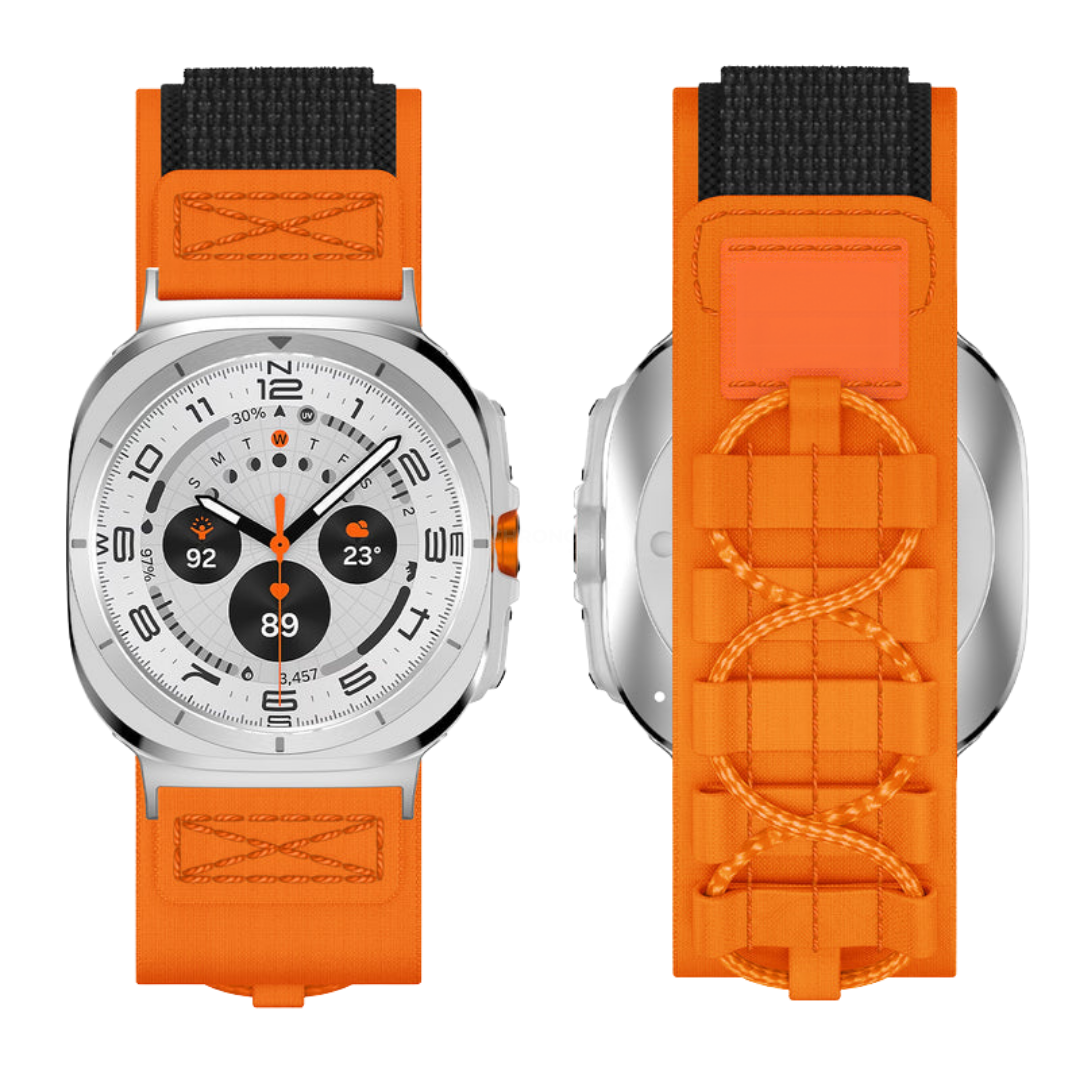 Outdoor Tactical Nylon Strap For Samsung Watch Ultra - Watch Band