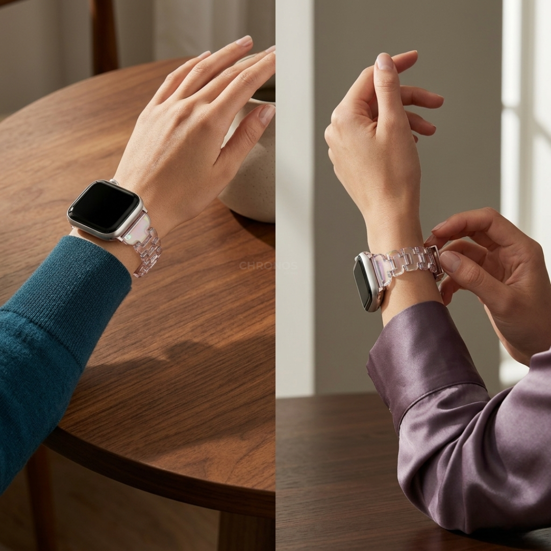 Petal Resin Band For Apple Watch - Watch Band