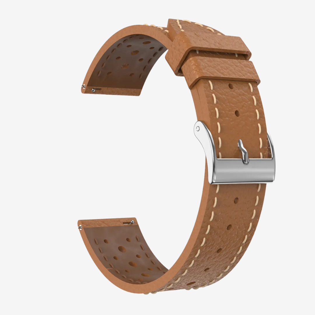 Polar Watch Band - Zephyr Leather Strap - Watch Band