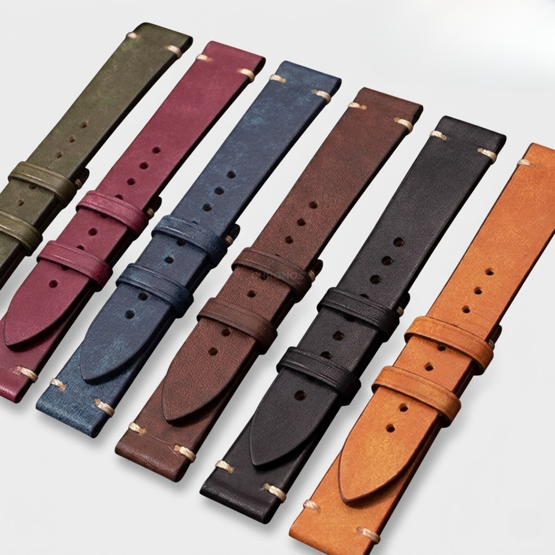 Premium Italian Leather Strap For Apple Watch - Watch Band