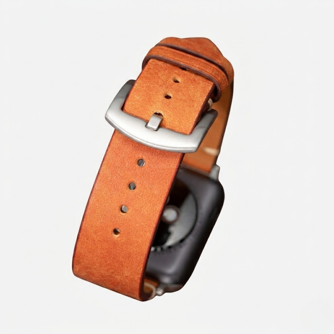 Premium Italian Leather Strap For Apple Watch - Watch Band