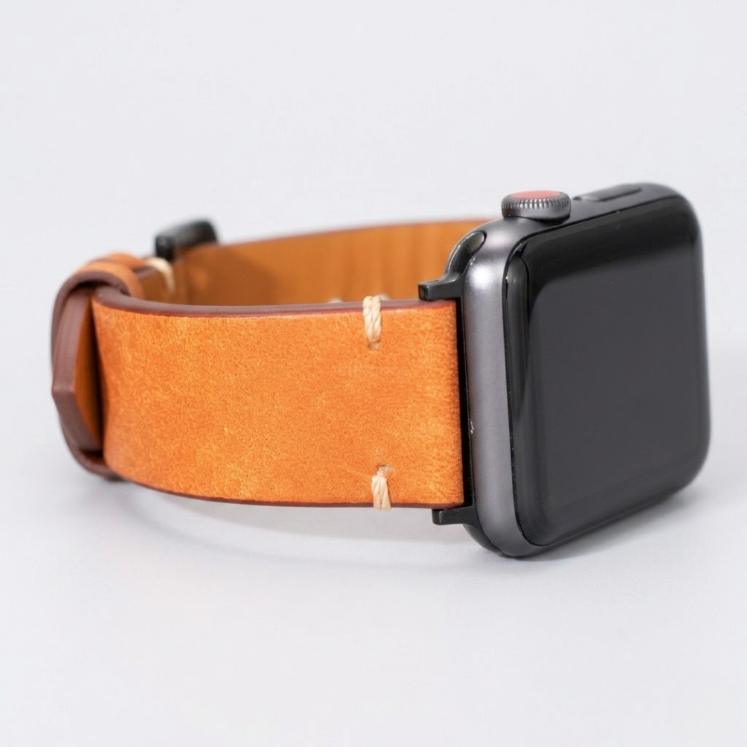 Premium Italian Leather Strap For Apple Watch - Watch Band