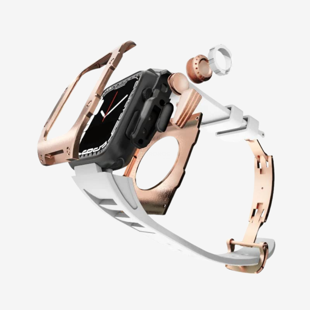 RM 9009 Series - Black&Gold Apple Watch Case - Watch Case