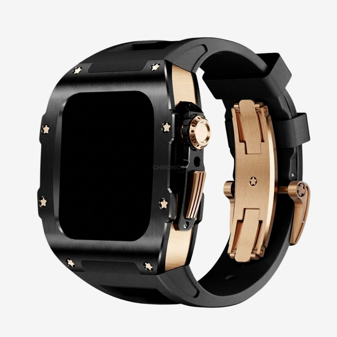 RM 9009 Series - Black&Gold Apple Watch Case - Watch Case