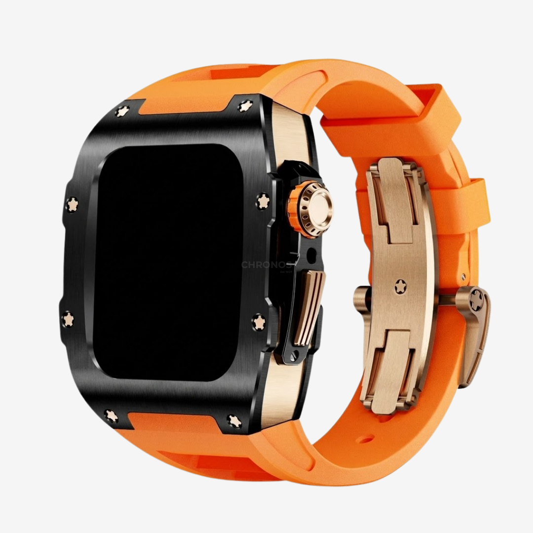 RM 9009 Series - Black&Gold Apple Watch Case - Watch Case