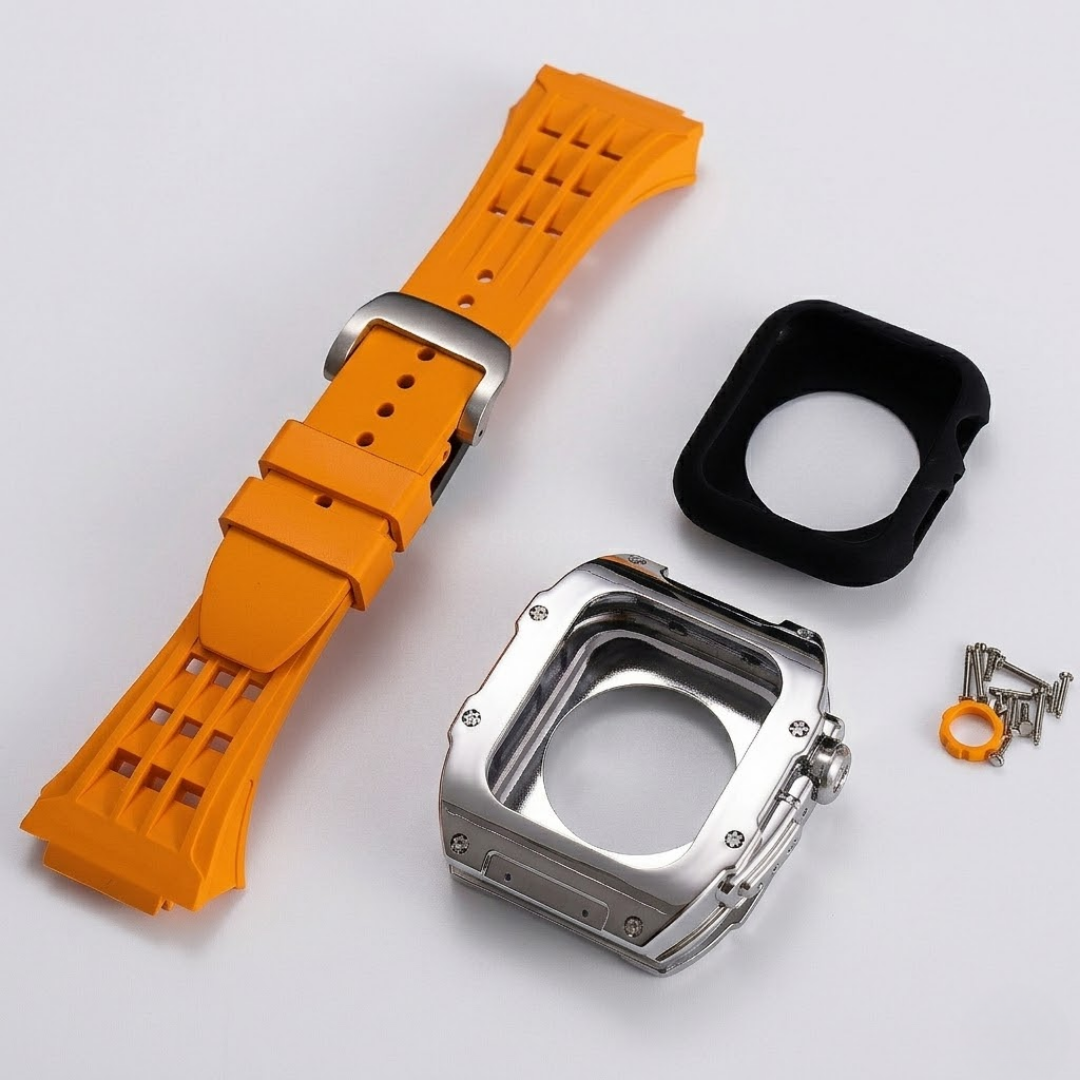 RM 9009 Series - Silver Apple Watch Case - Watch Case