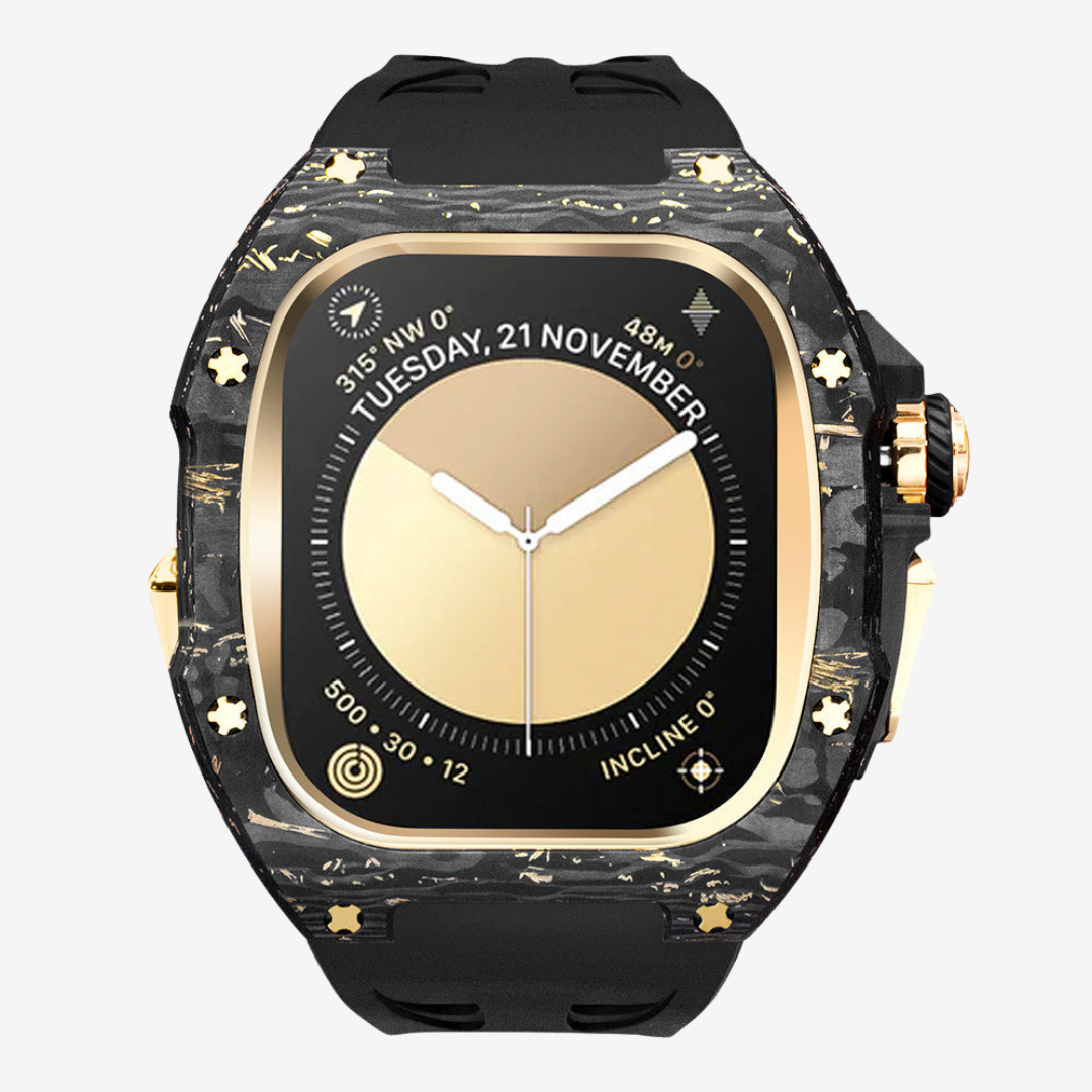 RM7006 Carbon Fiber Case Retrofit Kit For Apple Watch Ultra - Watch Case