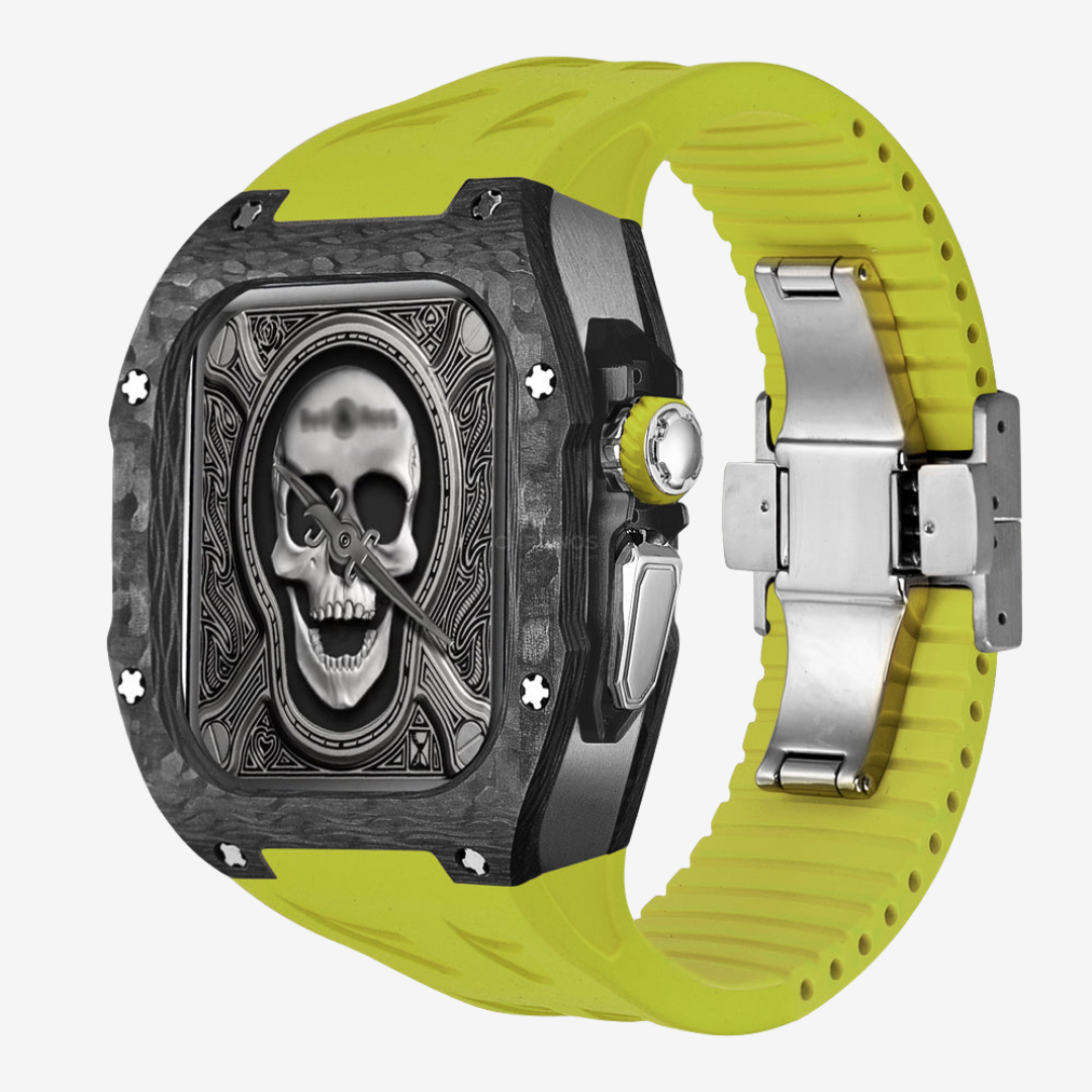 RM7006 Carbon Fiber Case Retrofit Kit For Apple Watch Ultra - Watch Case