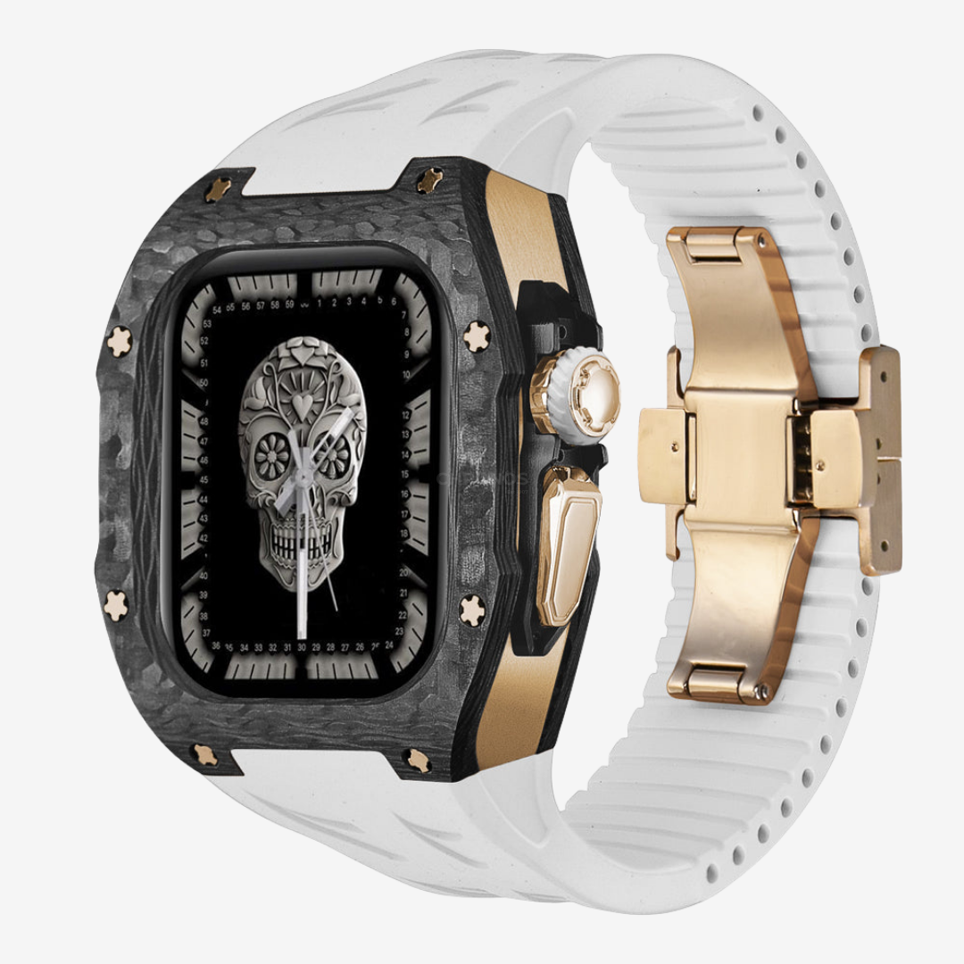 RM7006 Carbon Fiber Case Retrofit Kit For Apple Watch Ultra - Watch Case