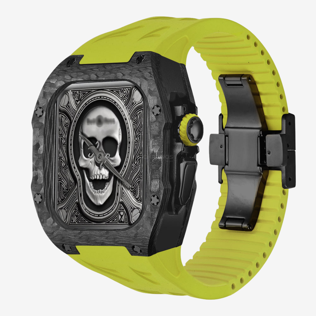 RM7006 Carbon Fiber Case Retrofit Kit For Apple Watch Ultra - Watch Case