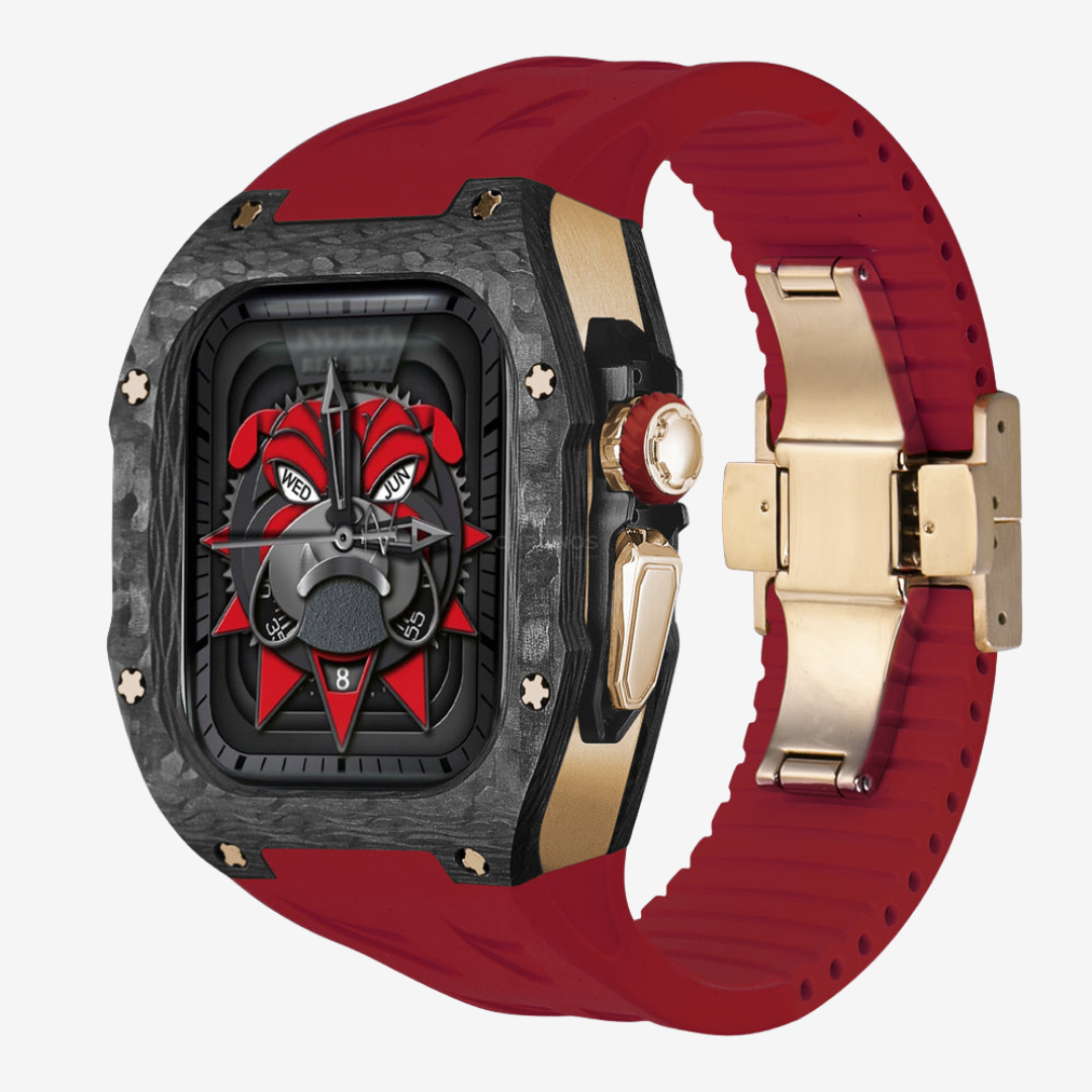 RM7006 Carbon Fiber Case Retrofit Kit For Apple Watch Ultra - Watch Case