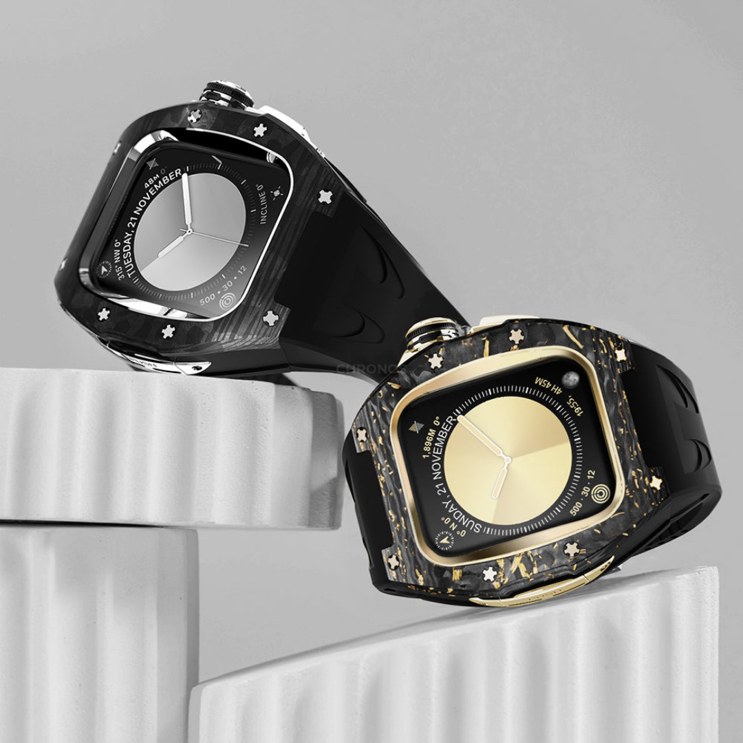 RM7013 Carbon Fiber Case Retrofit Kit For Apple Watch - Watch Case