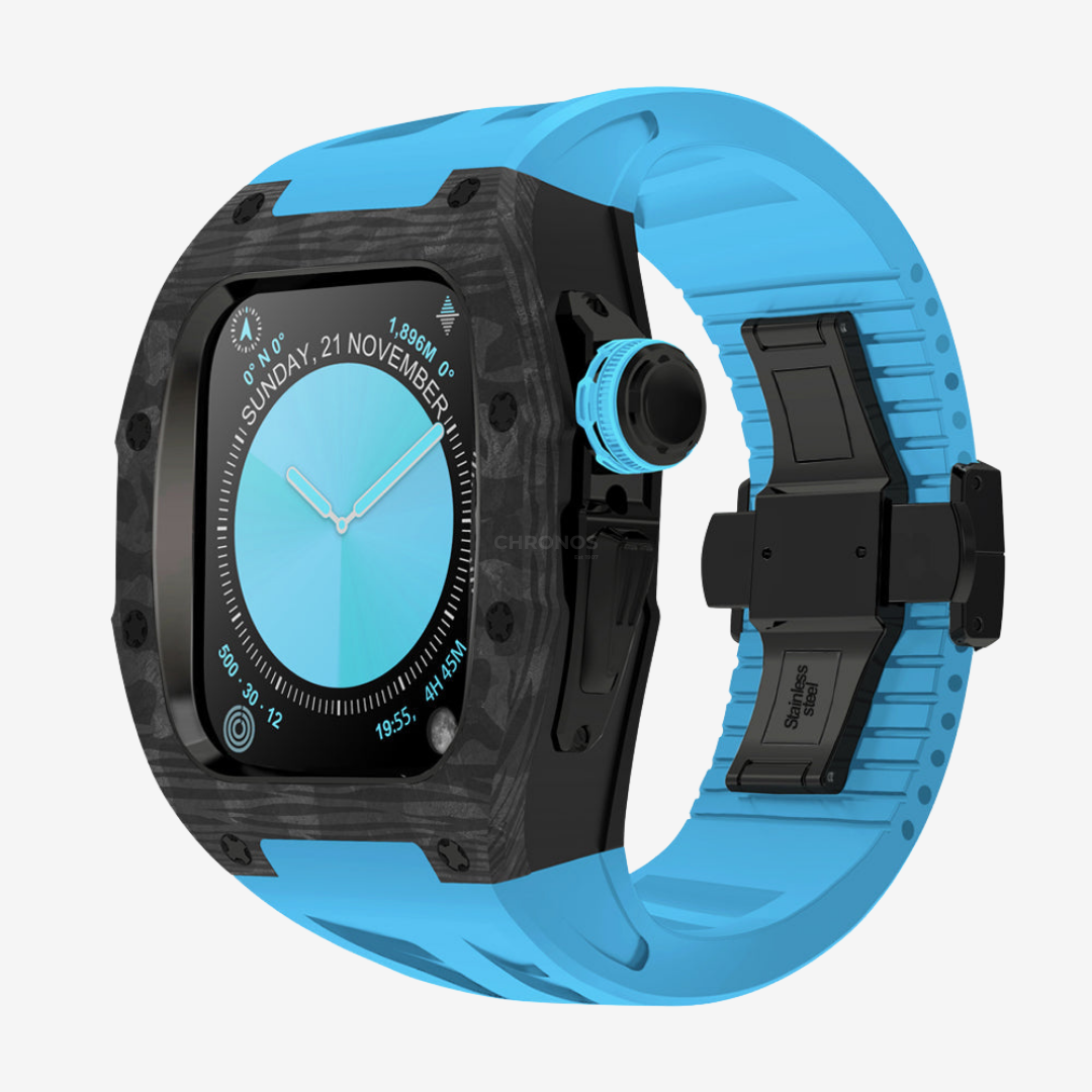 RM7013 Carbon Fiber Case Retrofit Kit For Apple Watch - Watch Case