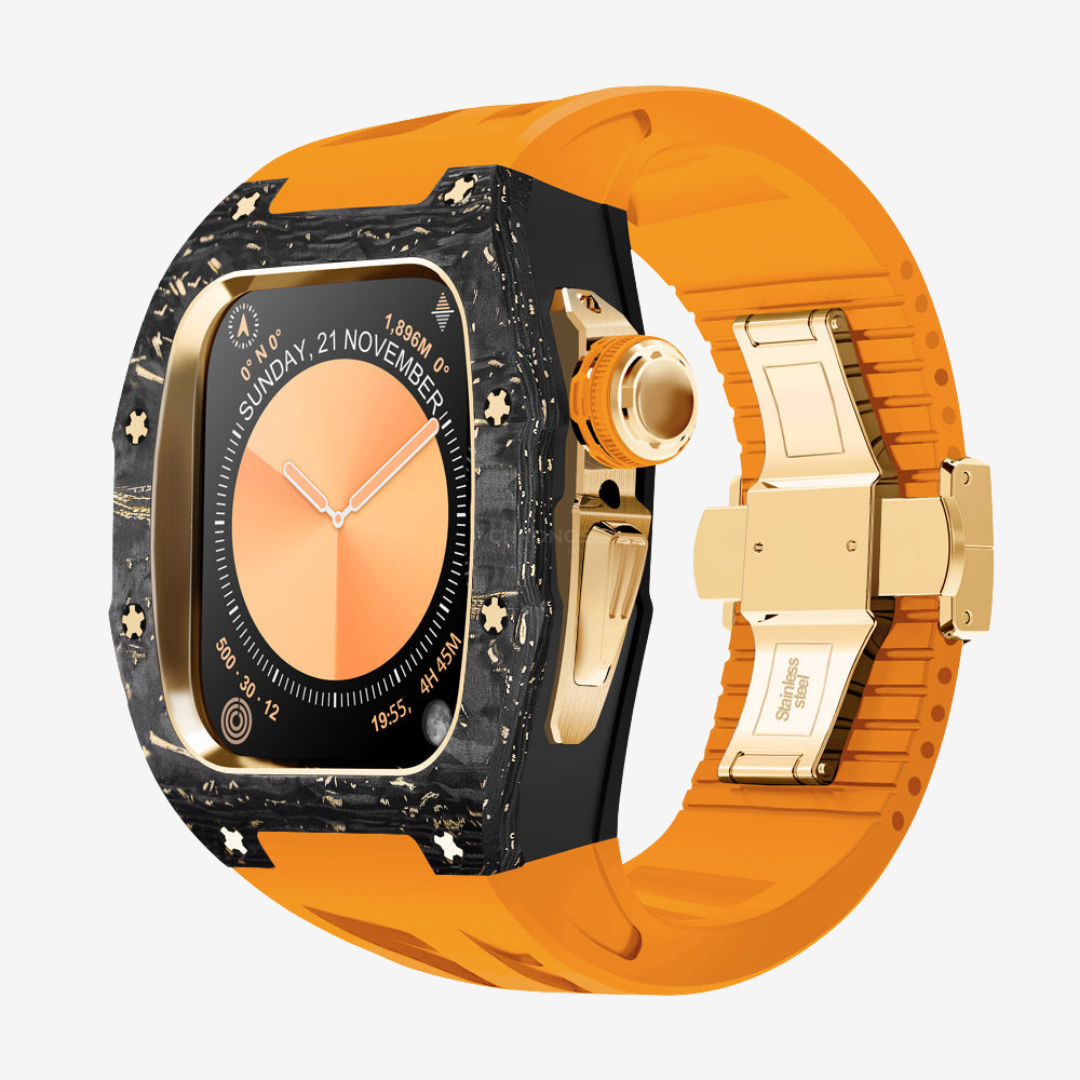 RM7013 Carbon Fiber Case Retrofit Kit For Apple Watch - Watch Case