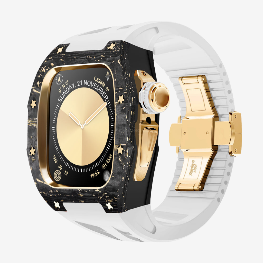 RM7013 Carbon Fiber Case Retrofit Kit For Apple Watch - Watch Case