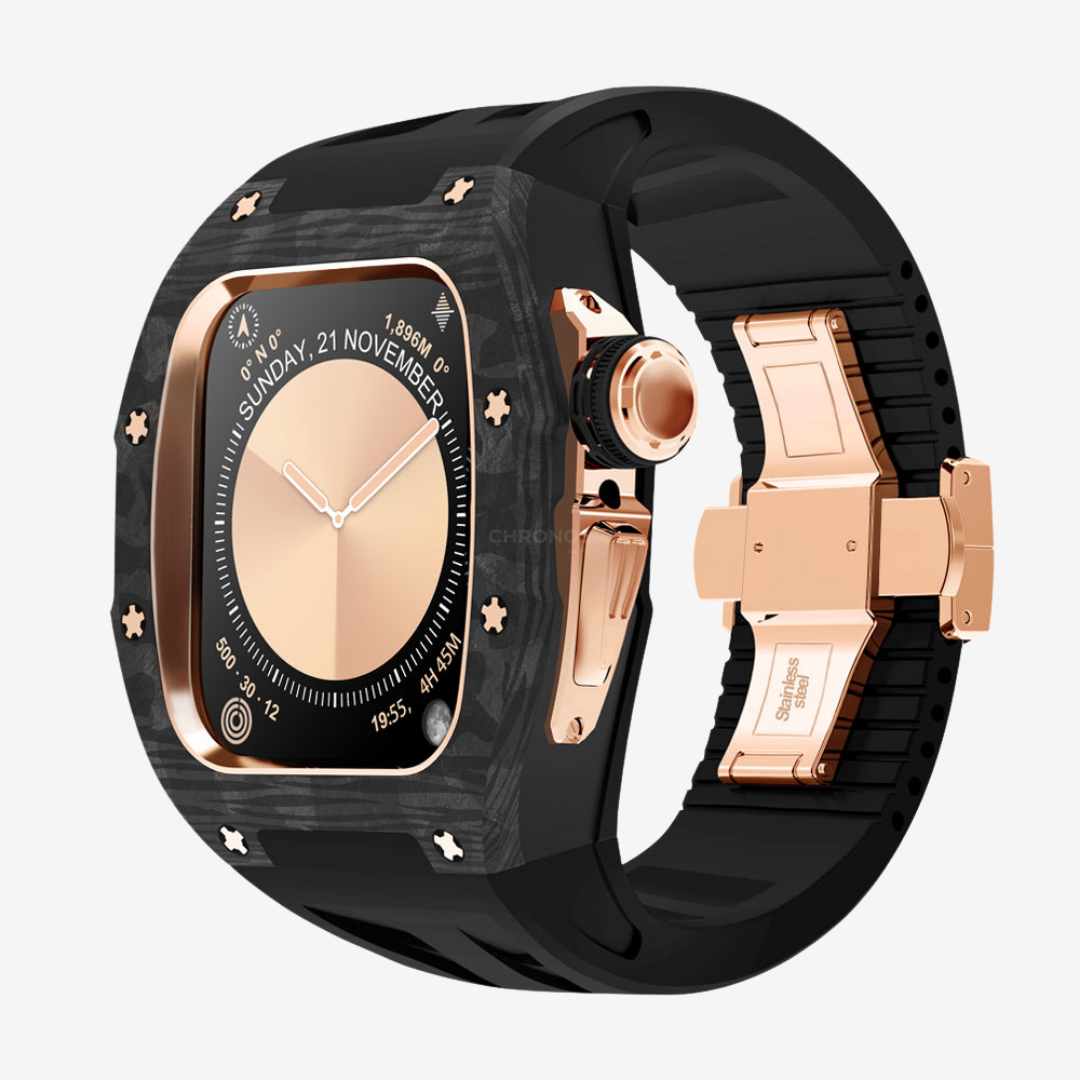 RM7013 Carbon Fiber Case Retrofit Kit For Apple Watch - Watch Case