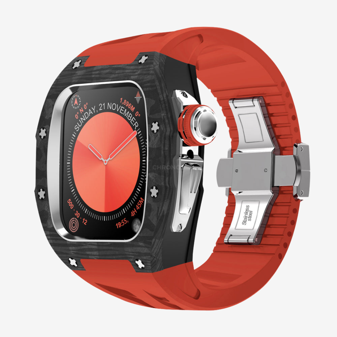 RM7013 Carbon Fiber Case Retrofit Kit For Apple Watch - Watch Case