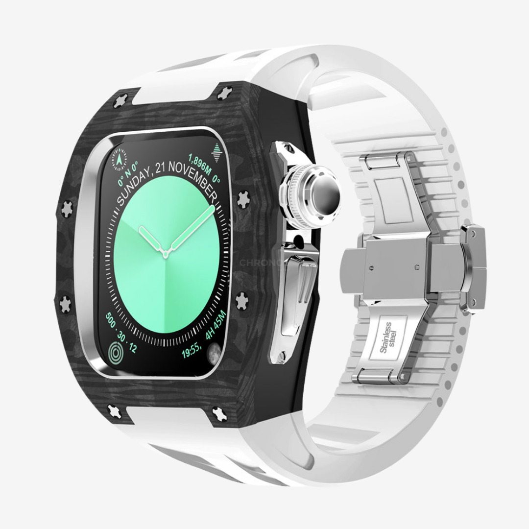 RM7013 Carbon Fiber Case Retrofit Kit For Apple Watch - Watch Case