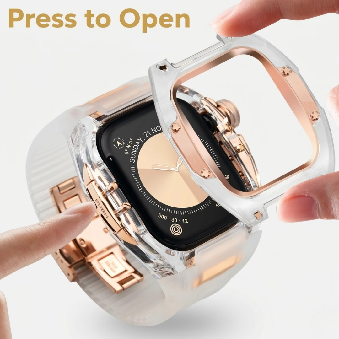 RM7013 Crystal Case Retrofit Kit For Apple Watch - Watch Case