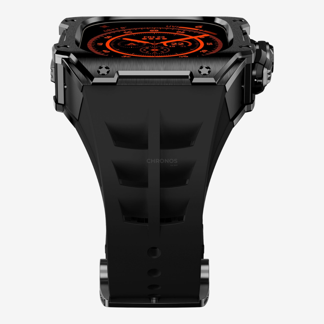 RM7015 Series - Dark Vanguard Stainless steel Apple Watch Ultra Case - Watch Case
