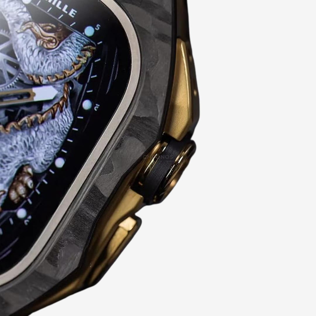 RM808 Carbon Fiber Case Retrofit Kit For Apple Watch Ultra - Watch Case