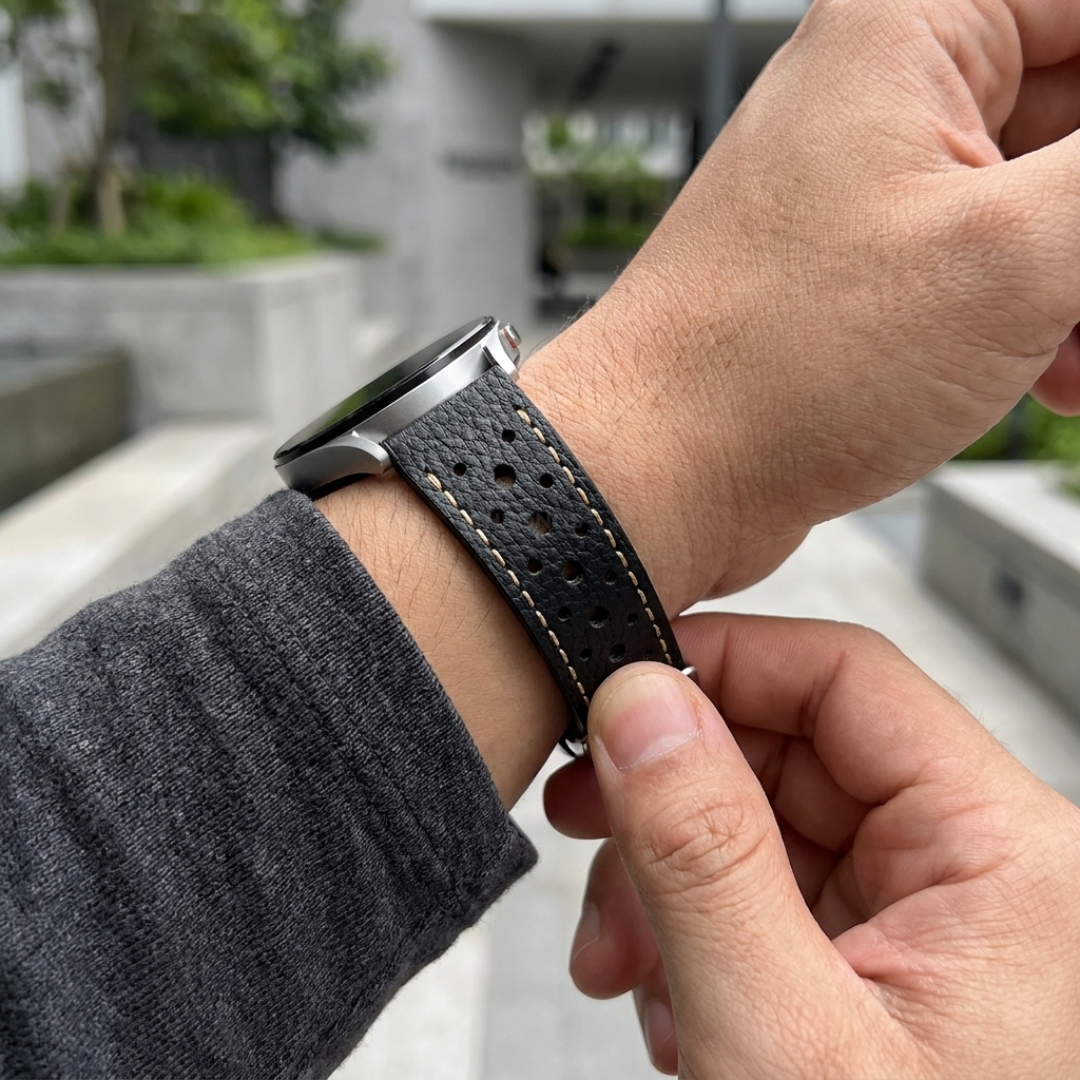 Samsung Gear Watch Band - Zephyr Leather Strap - Watch Band