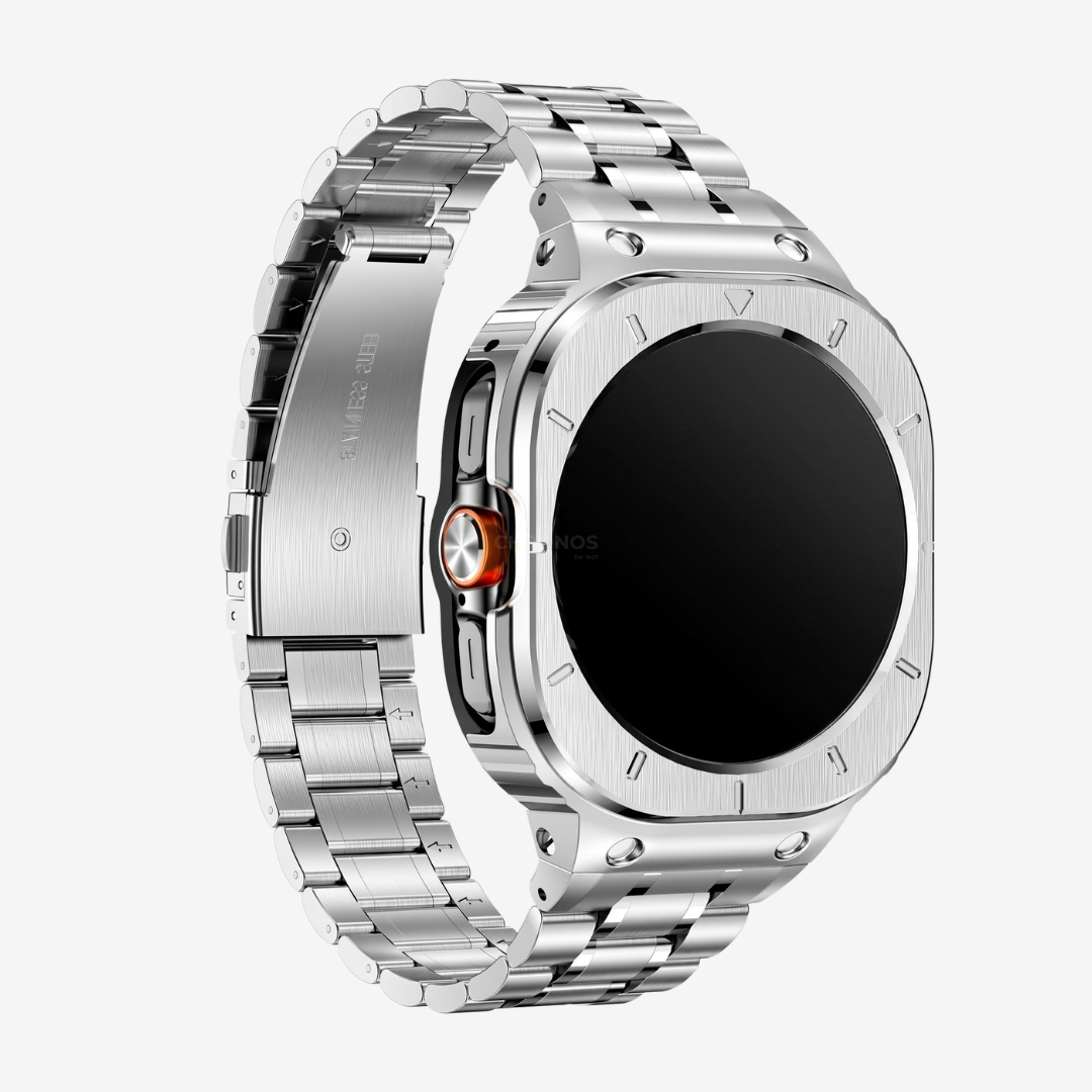 Stainless Steel Retrofit Kit For Samsung Galaxy Watch - Silver / Galaxy Watch Ultra 47mm - Watch Case