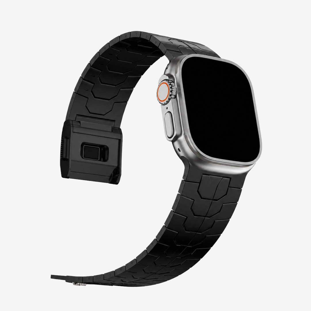 Stainless Steel Ultra Band - Black / 49mm/46mm/45mm/44mm - Watch Band