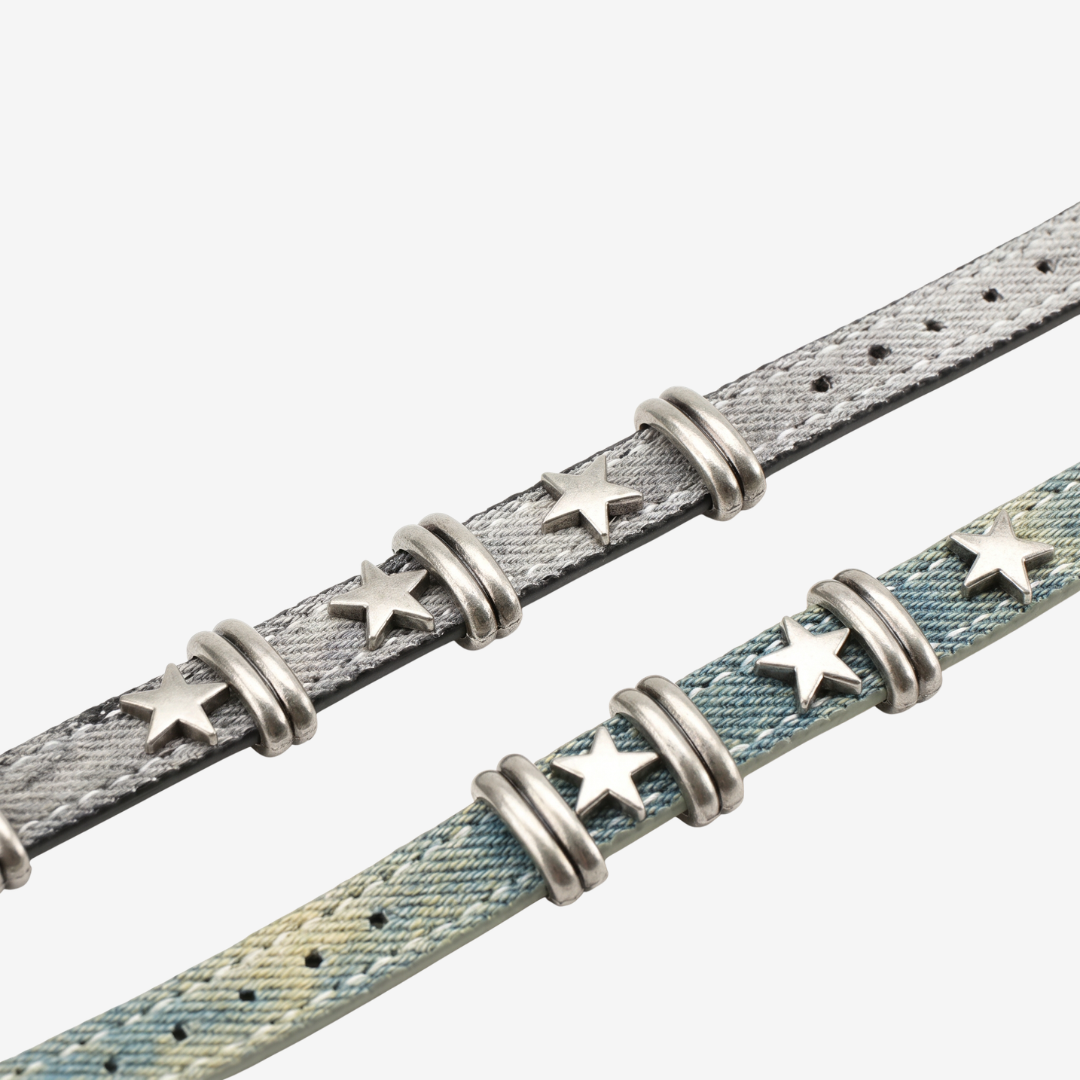 Starlight Rivet Leather Apple Watch Band - Watch Band