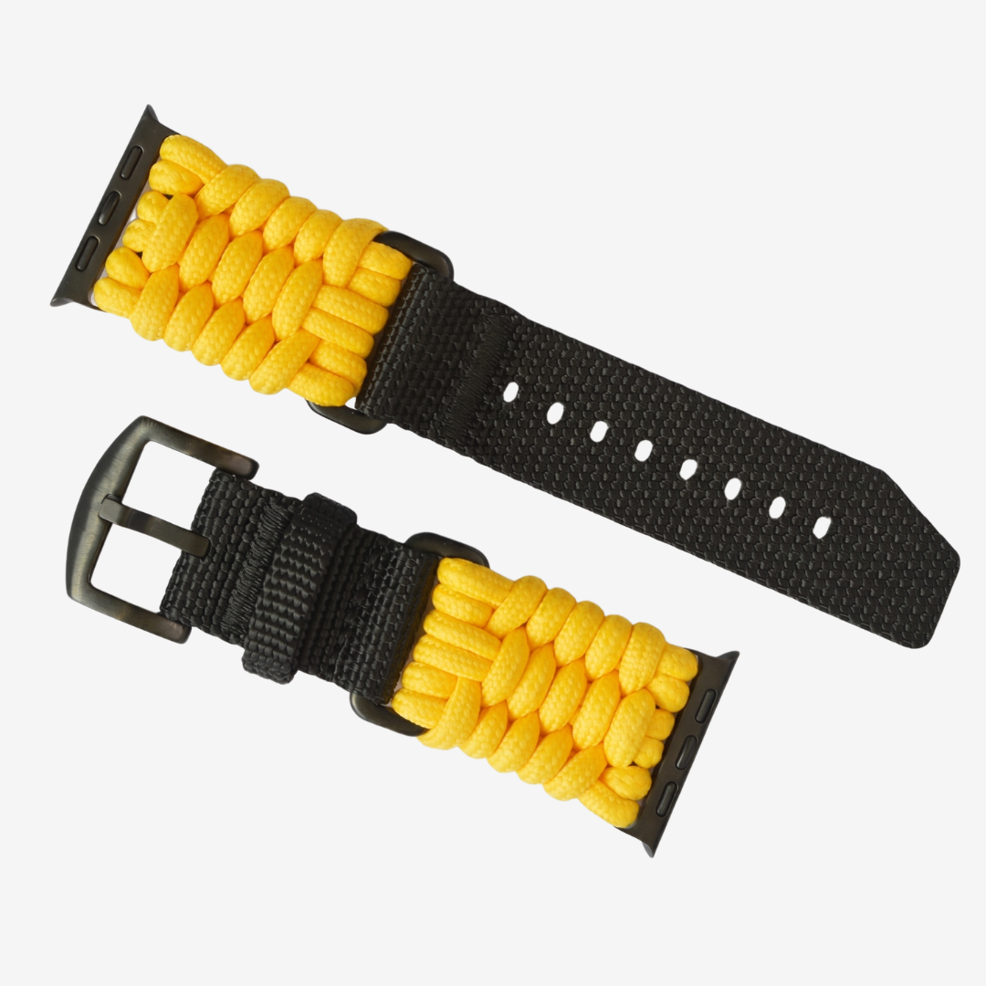Survival Band For Apple Watch - Yellow / 46mm/45mm/44mm - Watch Band