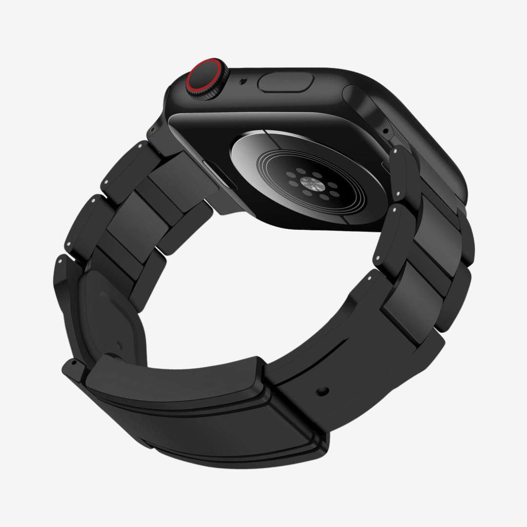 T-Type Band For Apple Watch - Black-Black Buckle / 40mm/41mm/42mm - Watch Band