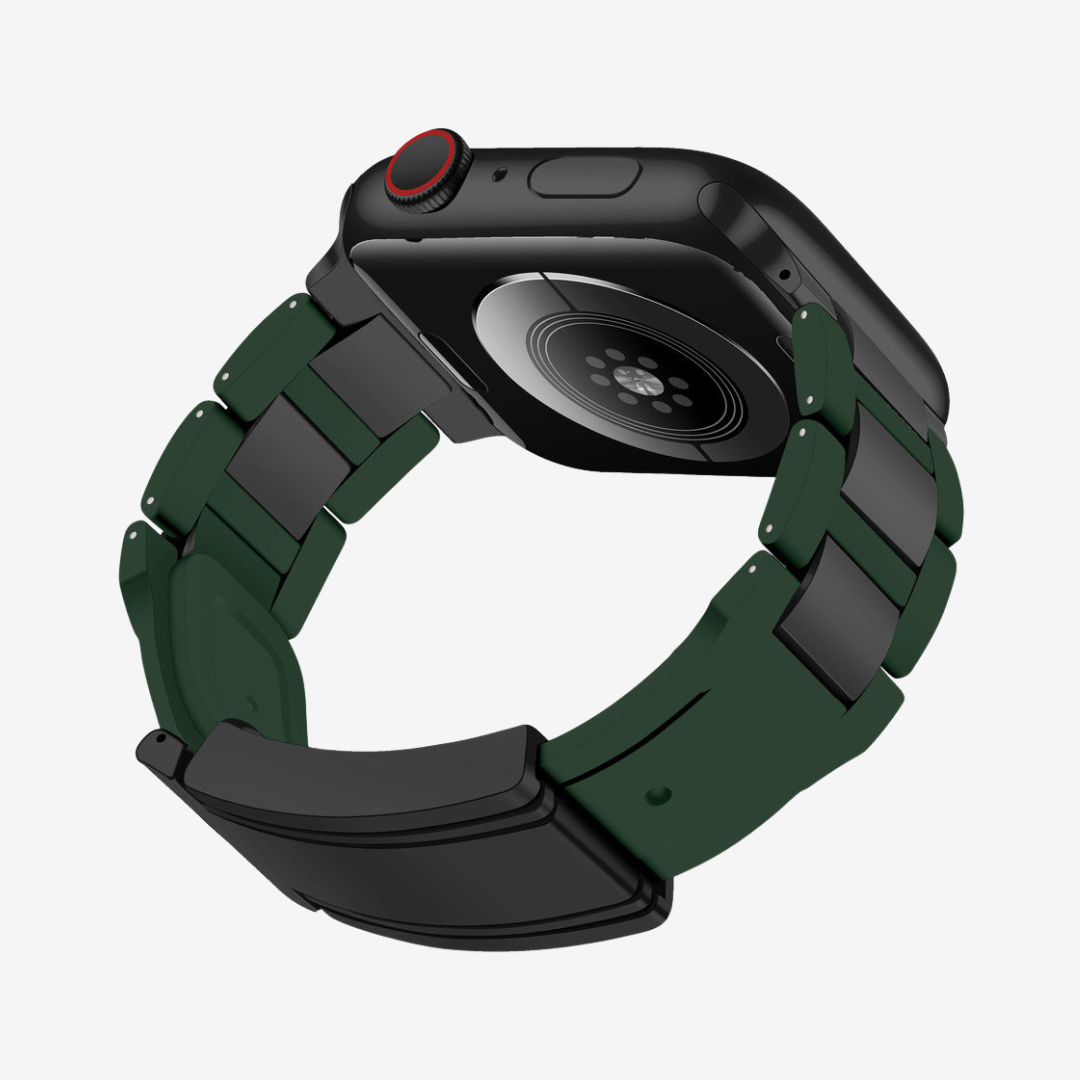 T-Type Band For Apple Watch - Green-Black Buckle / 40mm/41mm/42mm - Watch Band