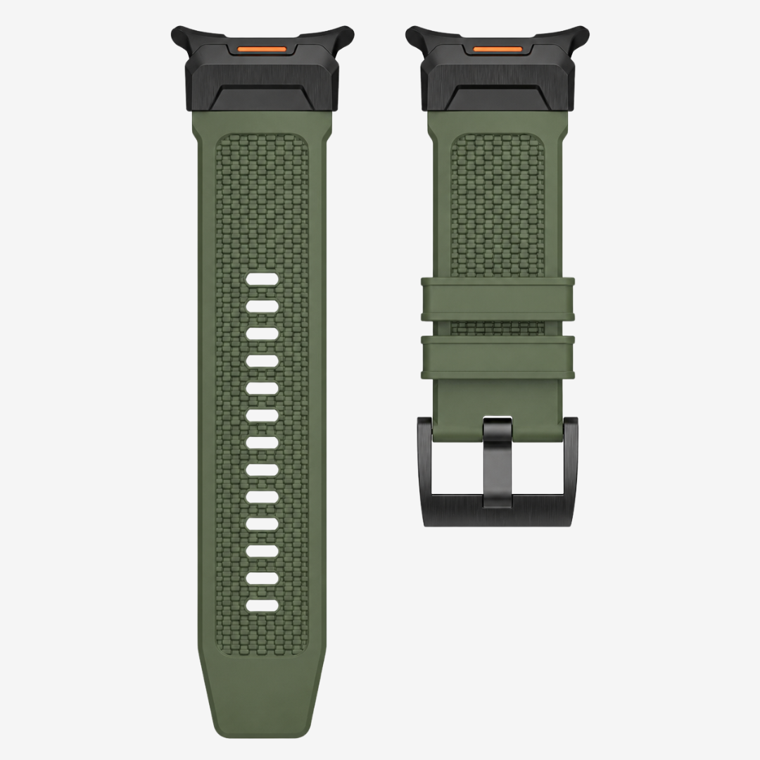 Tactical Rubber Band For Samsung Watch 7 Ultra - Watch Band