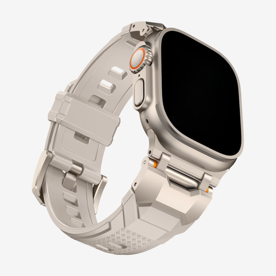 The Airfoil Band - Starlight -Silver Adapter / 46mm/45mm/44mm - Watch Band