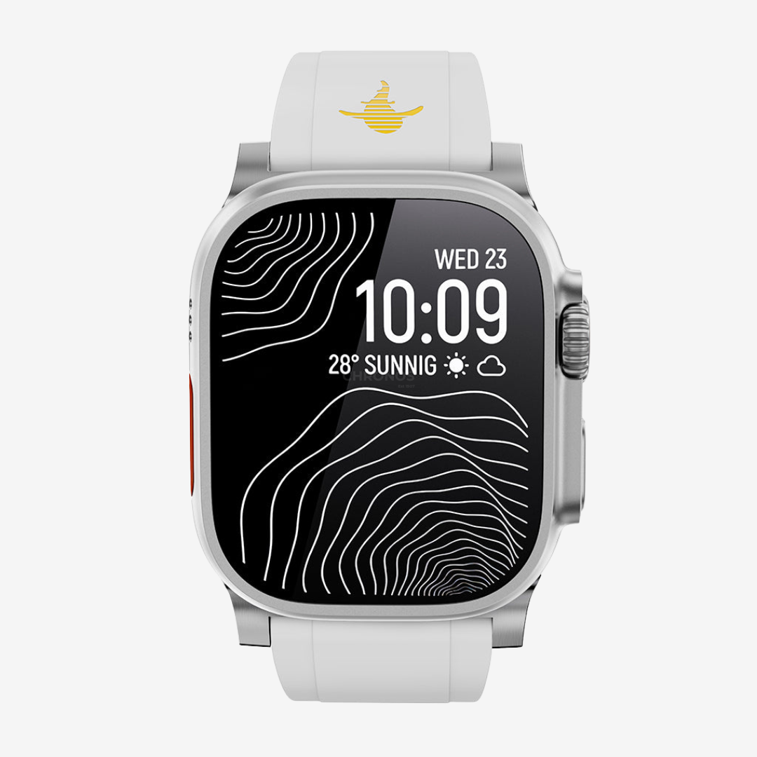 The Shark, Fine Watchmaking Grade FKM Apple Watch Band - Watch Band