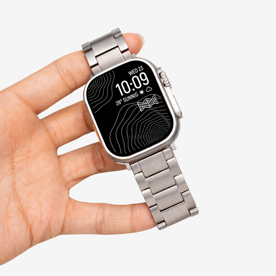 Titanium Band T01 For Apple Watch - Watch Band