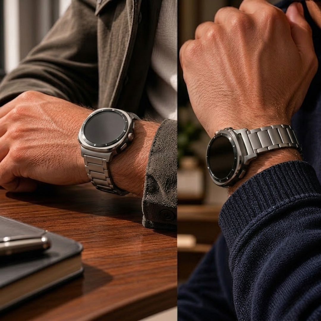 Titanium Band T01 for Samsung Galaxy Watch Ultra - Watch Band